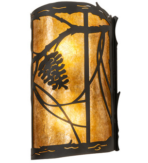 Whispering Pines Two Light Wall Sconce in Oil Rubbed Bronze (57|227983)