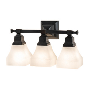 Bungalow Three Light Wall Sconce in Craftsman Brown (57|227611)