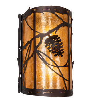 Whispering Pines Two Light Wall Sconce in Timeless Bronze (57|220298)