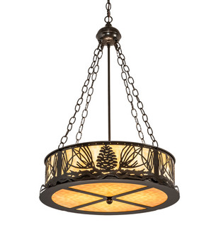 Mountain Pine Four Light Pendant in Timeless Bronze (57|219545)