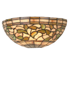 Tiffany Turning Leaf One Light Wall Sconce in Bapa (57|21727)