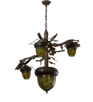 Acorn Branch Four Light Chandelier (57|216420)