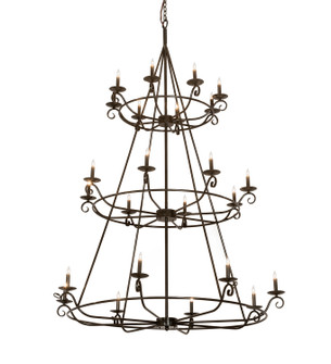 Estrella 24 Light Chandelier in Timeless Bronze (57|214036)