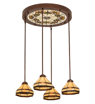 Middleton Four Light Pendant in New Copper Vein (57|213752)