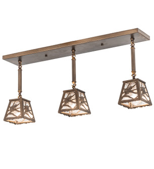 Whispering Pines Three Light Pendant in Antique Copper (57|213343)