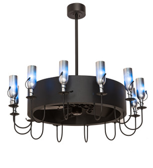 Tuscan Vineyard 12 Light Chandel-Air in Chrome (57|213081)