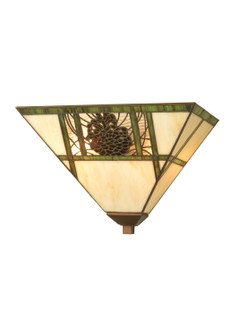 Pinecone Ridge Two Light Wall Sconce in Mahogany Bronze (57|20635)