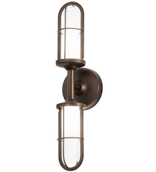 Jaula LED Wall Sconce in Weathered Brass (57|200671)