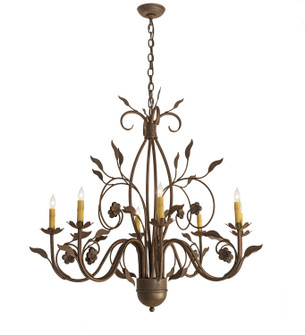 Bordeaux Eight Light Chandelier in Antique (57|195821)