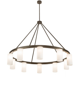 Loxley Ten Light Chandelier in Bronze (57|194729)