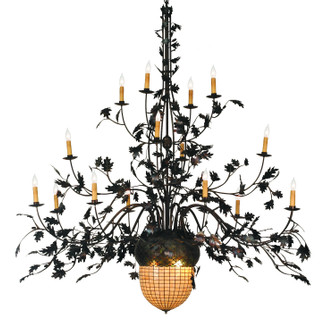 Greenbriar Oak 19 Light Chandelier in Antique Copper (57|19061)