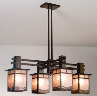 Roylance Four Light Chandelier in Antique Copper (57|19060)