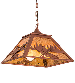 Kayaker Two Light Pendant in Rust (57|190327)