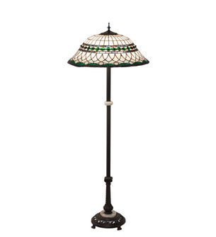 Tiffany Roman Three Light Floor Lamp in Mahogany Bronze (57|189107)