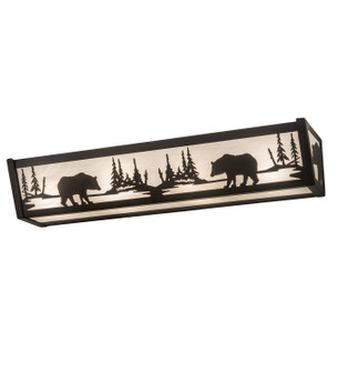 Bear At Lake Four Light Vanity in Oil Rubbed Bronze (57|188350)