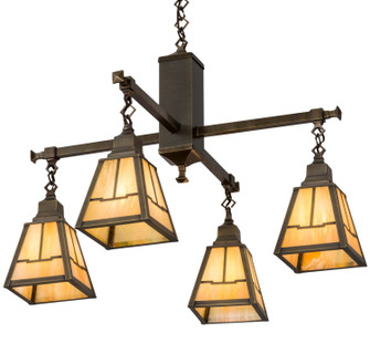 Valley View Four Light Pendant in Antique Brass (57|181230)