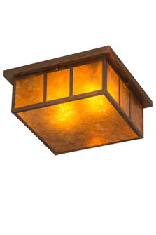 Hyde Park Two Light Flushmount in Vintage Copper (57|180849)