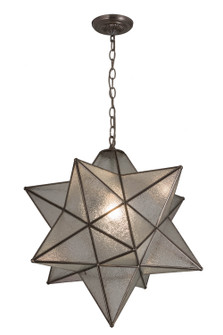 Moravian Star One Light Pendant in Brushed Nickel (57|180200)