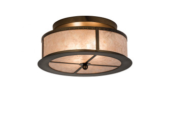 Smythe Craftsman Four Light Flushmount in Antique Copper (57|179887)