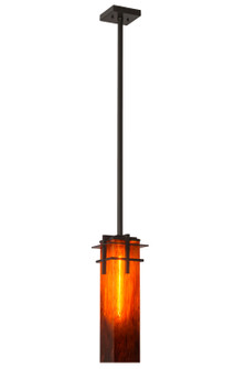 Quadrato One Light Pendant in Timeless Bronze (57|179258)