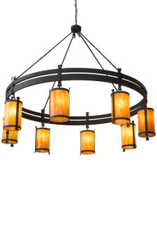 Beartooth Eight Light Chandelier in Hand Wrought Iron (57|176848)