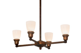 Revival Four Light Chandelier in Vintage Copper (57|176619)