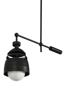 Spaccato One Light Pendant in Black Metal (57|175788)
