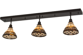 Ilona Three Light Island Pendant in Craftsman Brown (57|175529)