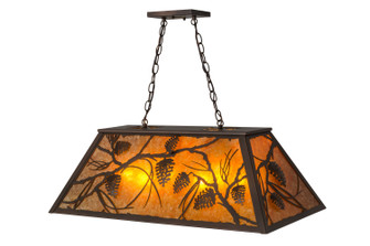 Whispering Pines Six Light Pendant in Mahogany Bronze (57|173949)