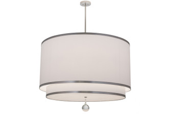 Cilindro Eight Light Pendant in Nickel,Crystal (57|172611)