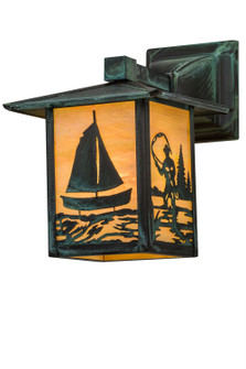 Seneca One Light Wall Sconce in Verdigris (57|171652)