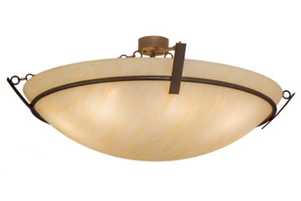 Covina Eight Light Pendant in Rust,Antique (57|165653)