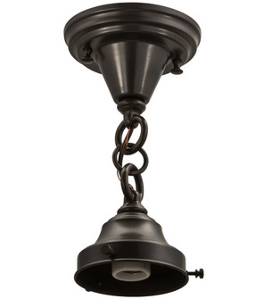 Revival One Light Flushmount Hardware in Craftsman Brown (57|165491)