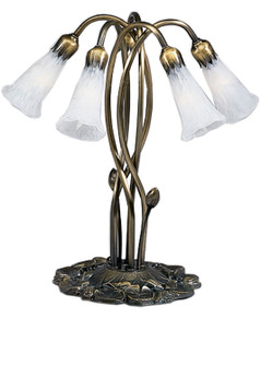 White Five Light Accent Lamp in Mahogany Bronze (57|16545)