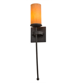 Bechar One Light Wall Sconce in Copper Rust/Earth Marble Acrylic Sb Out (57|165156)