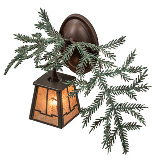 Pine Branch One Light Wall Sconce in Timeless Bronze,Cafe-Noir (57|164591)