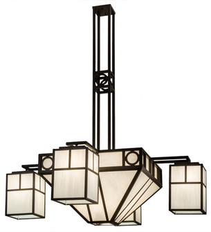 Mission Chic 13 Light Chandelier in Oil Rubbed Bronze (57|164027)