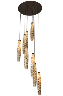 Checkers Eight Light Pendant in Timeless Bronze (57|163901)