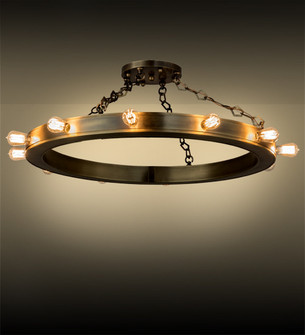 Helm 12 Light Pendant in Satin Brass (57|159274)