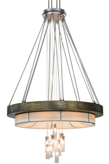 Cilindro 16 Light Pendant in Antique Copper,Chrome (57|158292)