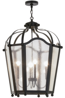 Citadel Four Light Pendant in Black Metal (57|158236)