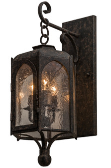 Jonquil Three Light Wall Sconce in Black Metal (57|157580)