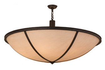 Commerce Six Light Inverted Pendant in Reticulated Black (57|157572)