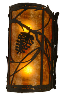 Whispering Pines Two Light Wall Sconce in Oil Rubbed Bronze (57|156617)