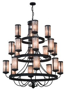 Nehring 20 Light Chandelier in Black Metal (57|156557)