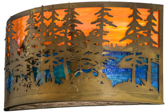 Tall Pines Two Light Wall Sconce in Antique Copper (57|156518)