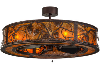 Whispering Pines Eight Light Chandel-Air in Mahogany Bronze (57|154832)