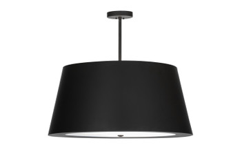 Cilindro Four Light Pendant in Black Metal (57|153355)
