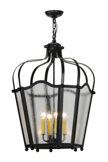 Citadel Four Light Pendant in Black Metal (57|152351)