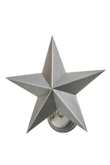 Texas Star One Light Wall Sconce in Nickel (57|152242)